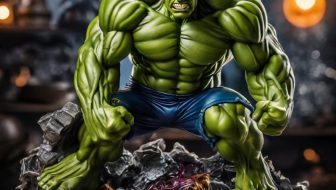 Spooky-themed hulk toy